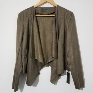 Blank NYC Drape Front Jacket